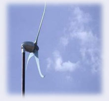 skystream wind generator offered by the energy savings store
